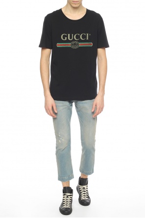 Logo-printed t-shirt, zdjęcie 2 Logo-printed t-shirt od Gucci